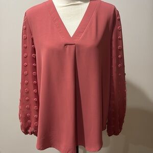 Ladies dress blouse size large